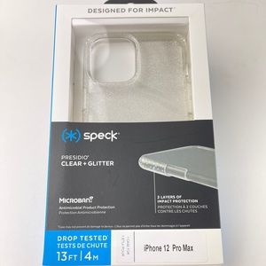 Speck Presidio Perfect-Clear Glitter Case iPhone12